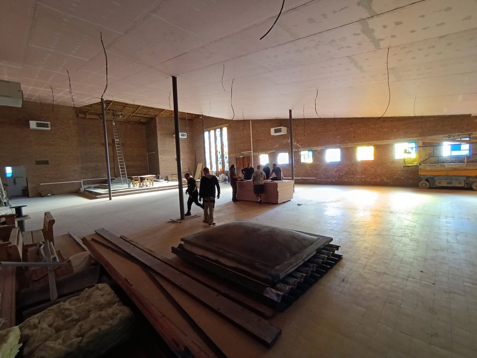 Travaux de rénovation de l'église