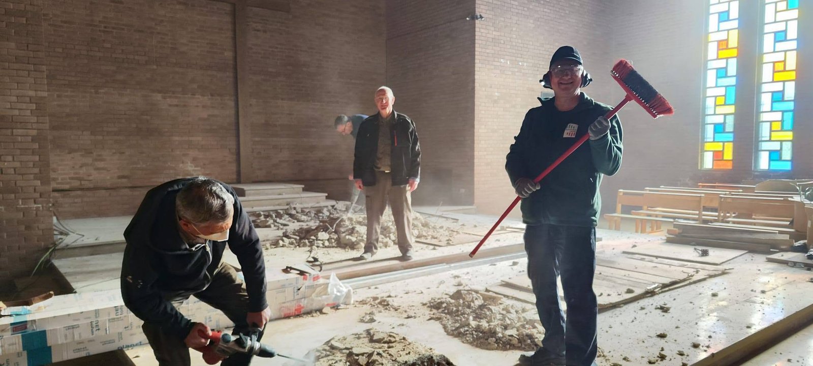 Travaux de rénovation de l'église