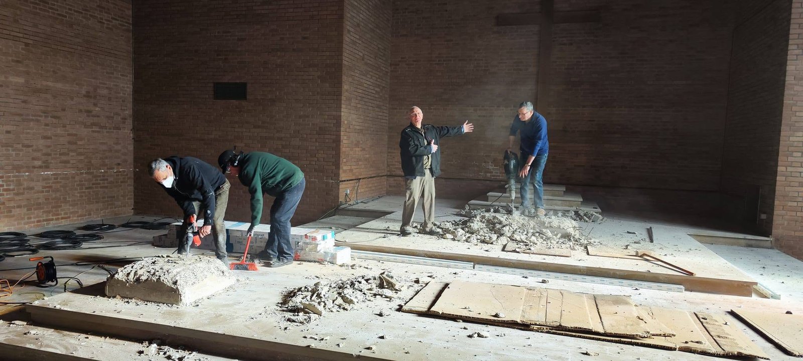 Travaux de rénovation de l'église