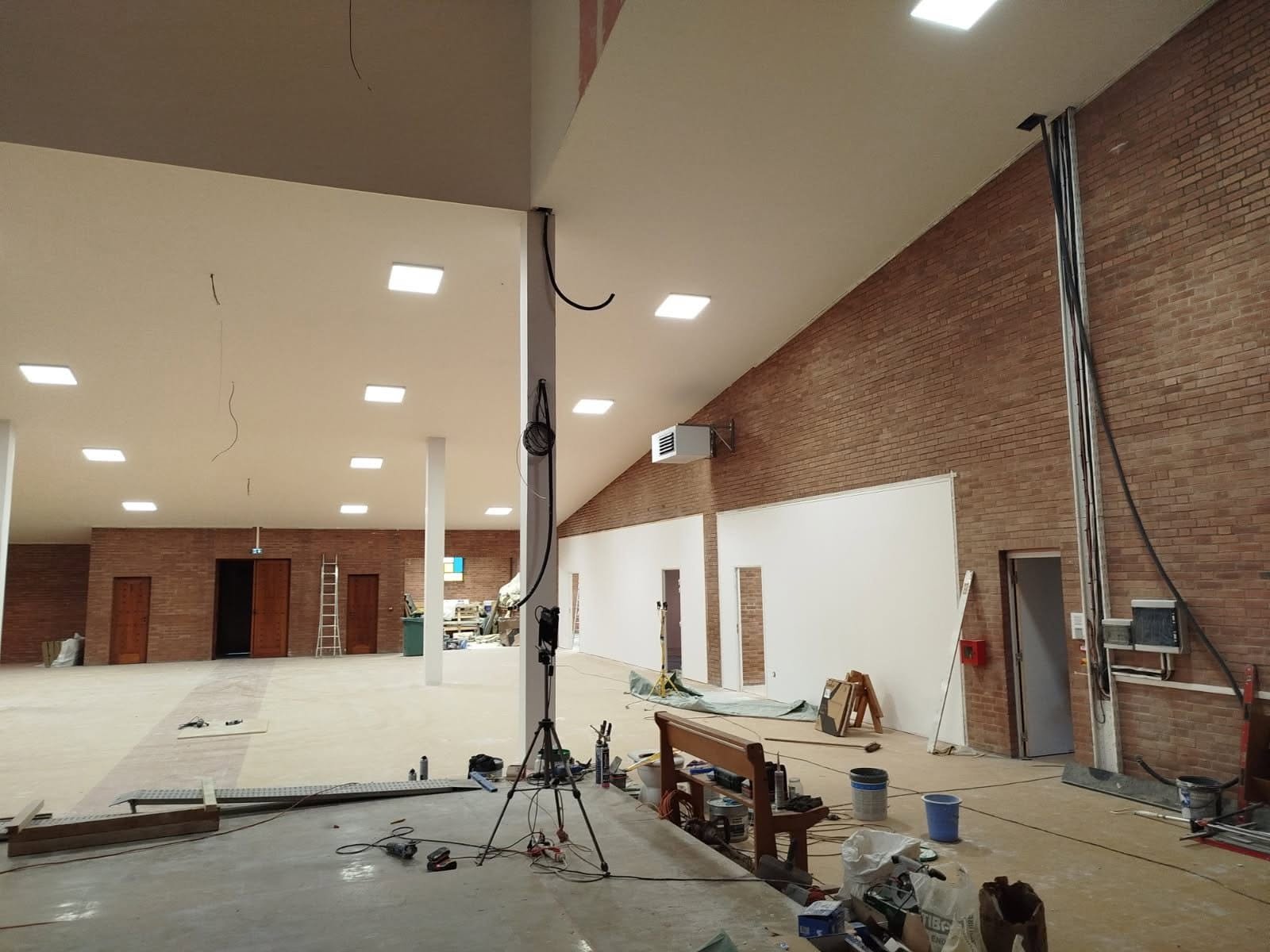 Travaux de rénovation de l'église